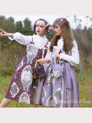 Magic Tea Party Princess Grape Lolita Dress JSK (MP126)